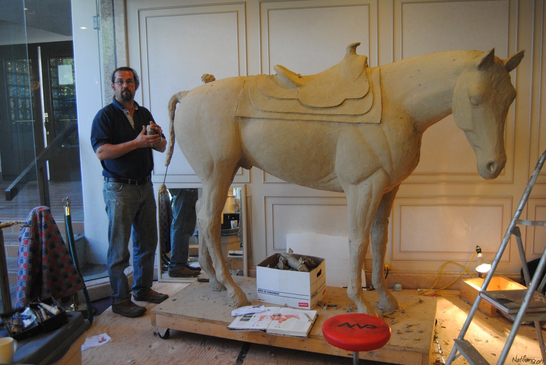 horse nathan scott sculptor victoria bc
