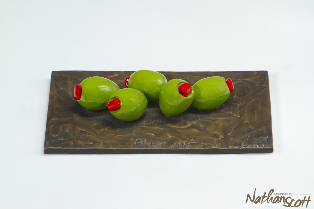 olive kitchen art piece nathan scott