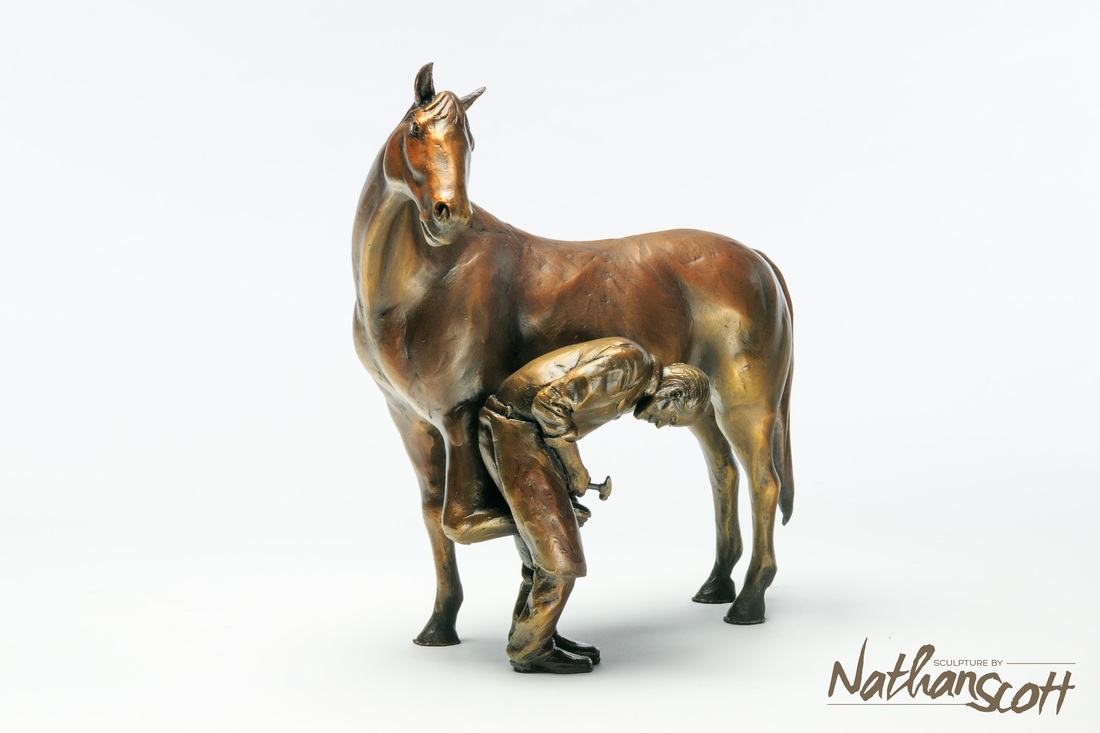 western bronze sculpture nathan scott