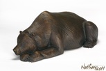 limited edition art bronze wildlifesculpture big bear nathan scott