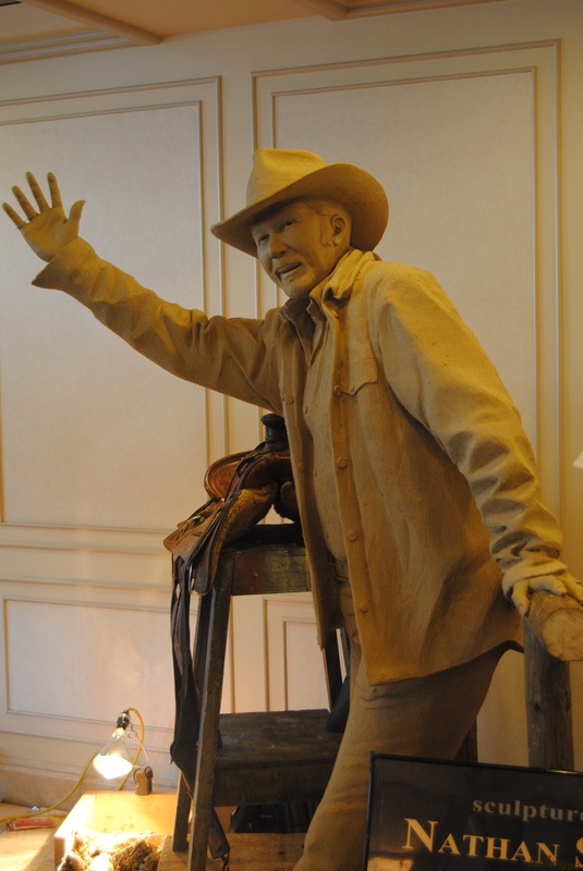 nathan scott sculptor cowboy life size sculpture